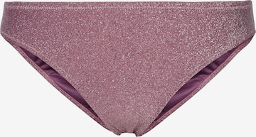 PIECES Bikini Bottoms 'BLING' in Purple: front