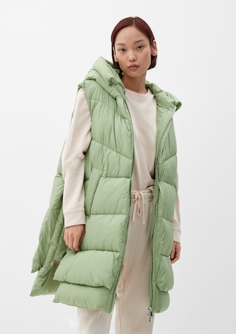 Gilet s.Oliver en vert