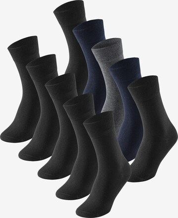 SCHIESSER Socks ' Cotton Fit ' in Blue: front