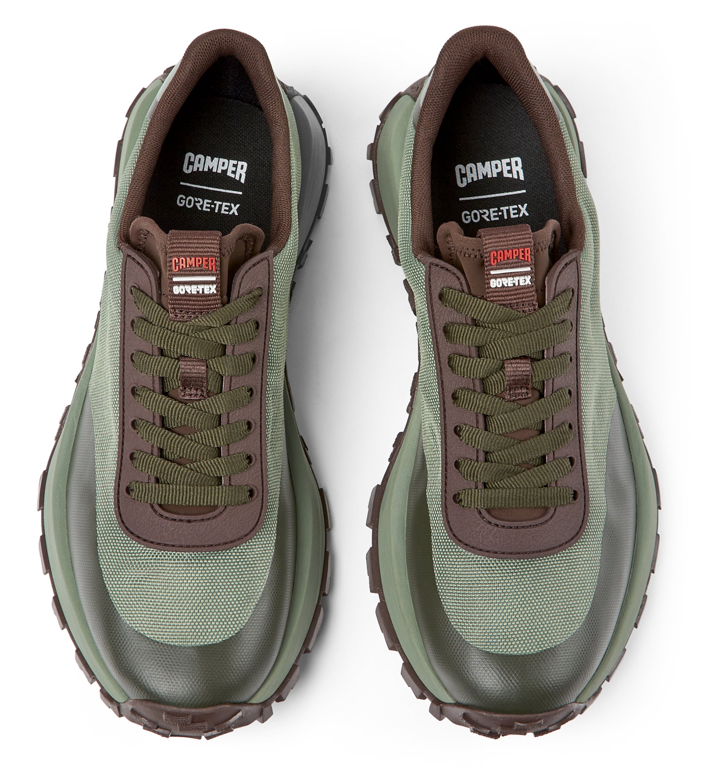 Sneaker bassa 'Drift Trail' di CAMPER in verde