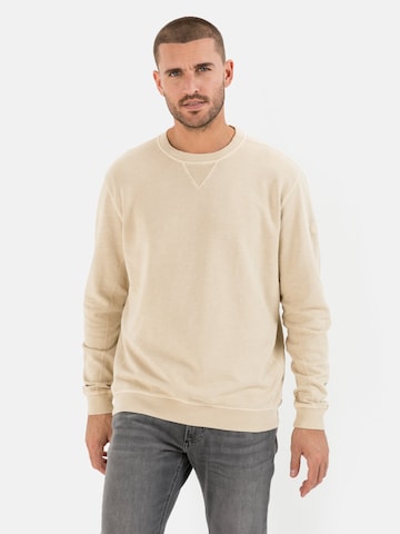 CAMEL ACTIVE Sweatshirt in Beige: front