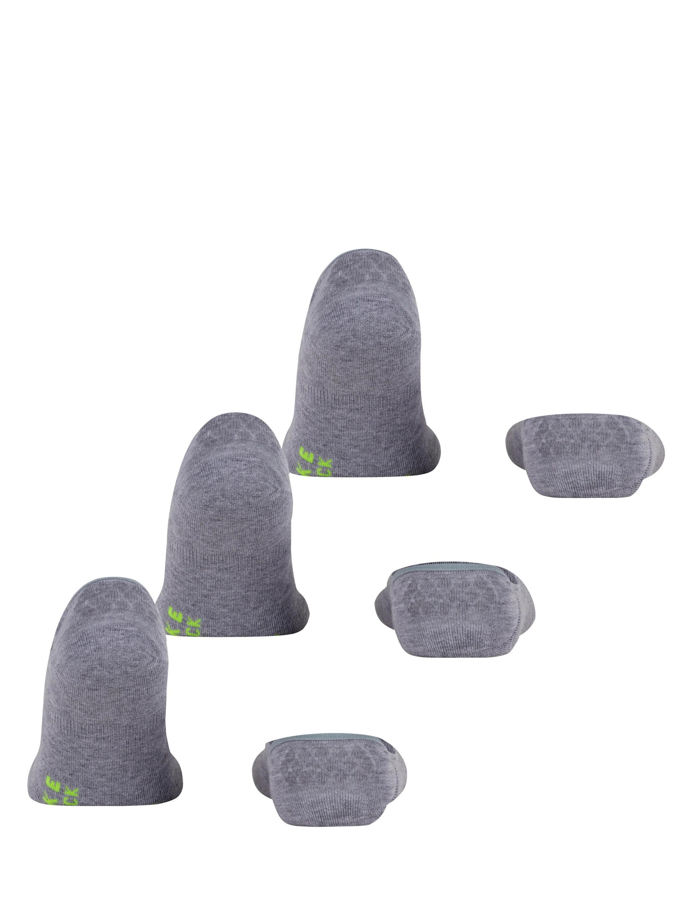 FALKE Füßlinge 'Cool Kick 3-Pack'‌‌ in Grau