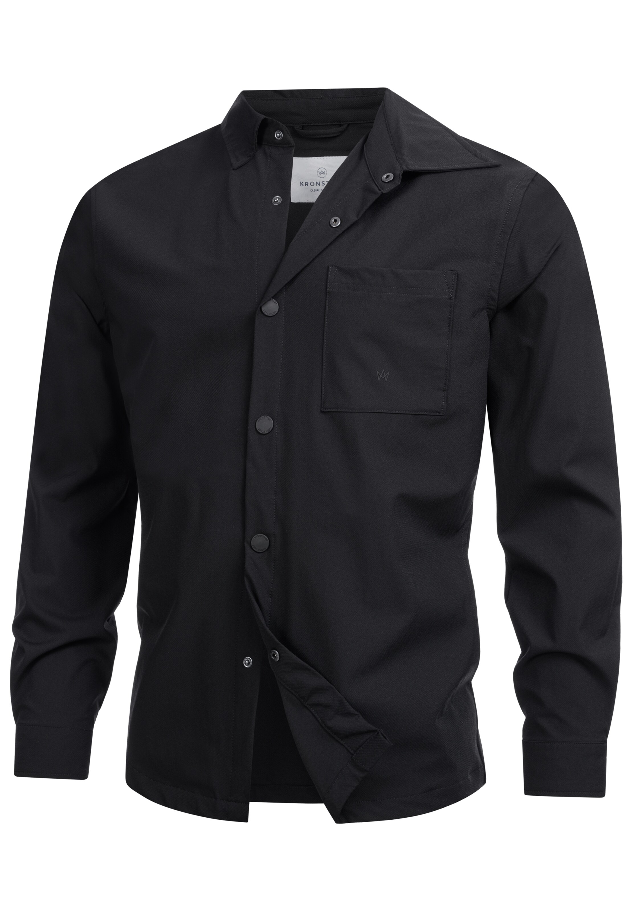 Kronstadt Tussenjas 'KSBoleyn' in Zwart: voorkant