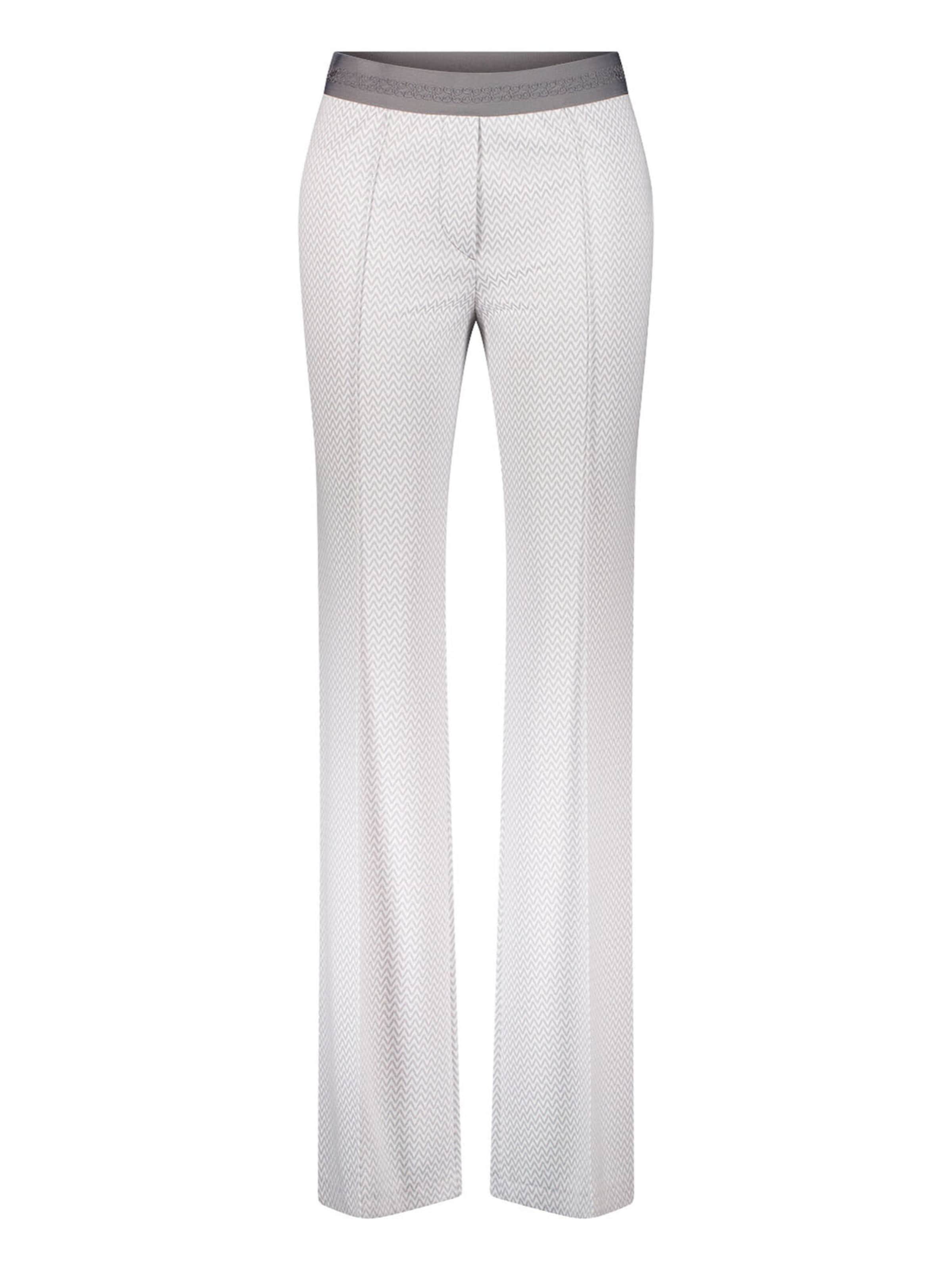 Gardeur Slim fit Pants 'ZARIA' in Grey: front