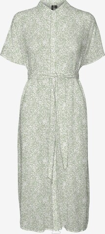 VERO MODA Shirt Dress 'Menny' in Green: front