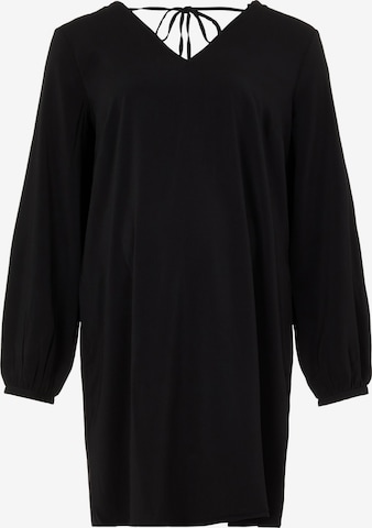 EVOKEDKoktel haljina 'Palla' - crna boja: prednji dio