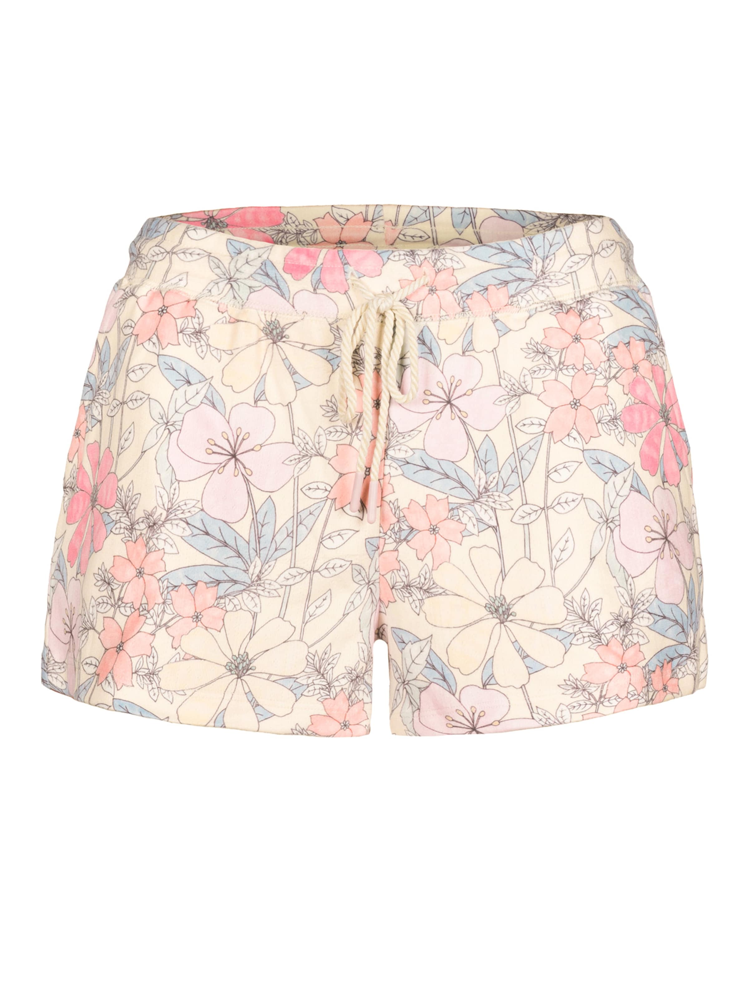 PJ Salvage Pyjamabroek ' Garden Dream ' in Blauw: voorkant