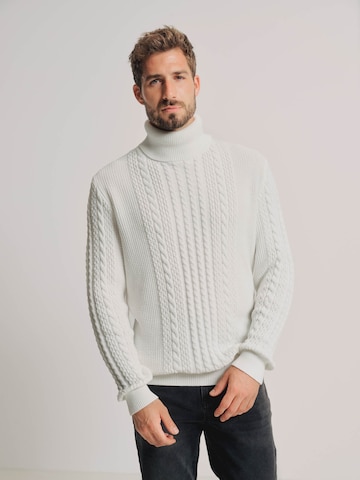 Pullover 'Nico' di ABOUT YOU x Kevin Trapp in bianco: frontale
