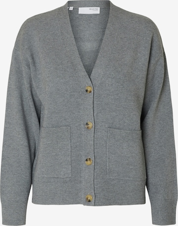 Giacchetta 'KAMMA' di SELECTED in grigio: frontale