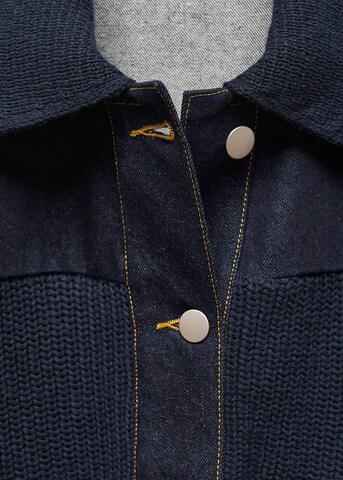 MANGO Jacke 'Country' in Blau