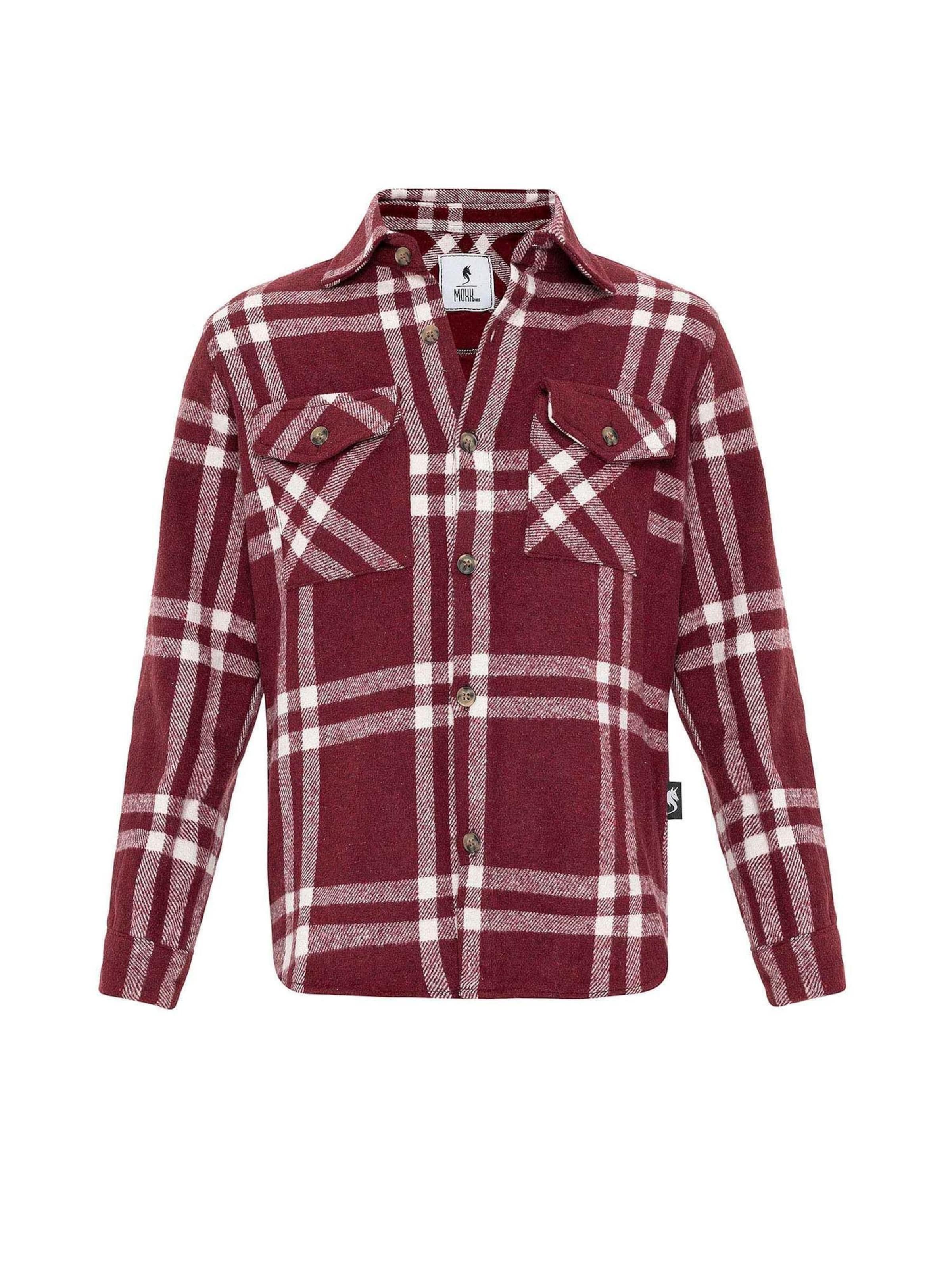 Moxx Paris - Ajuste regular Camisa en rojo: frente