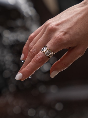 hiBALI Ring 'Swirl'‌‌‌‌‌‌‌ in Mischfarben