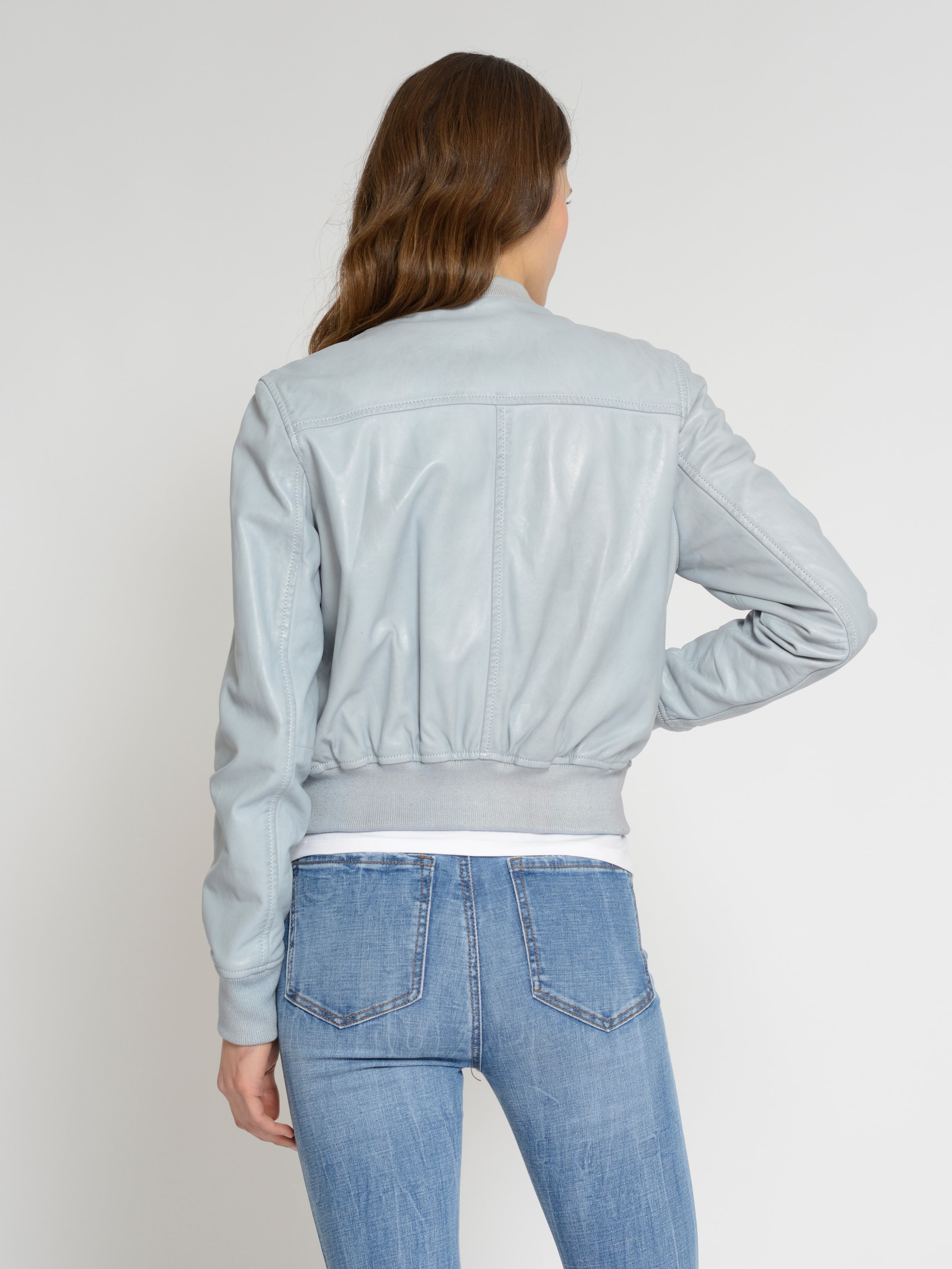 MUSTANG Between-Season Jacket ' 31022102 ' in Light Blue | ABOUT YOU