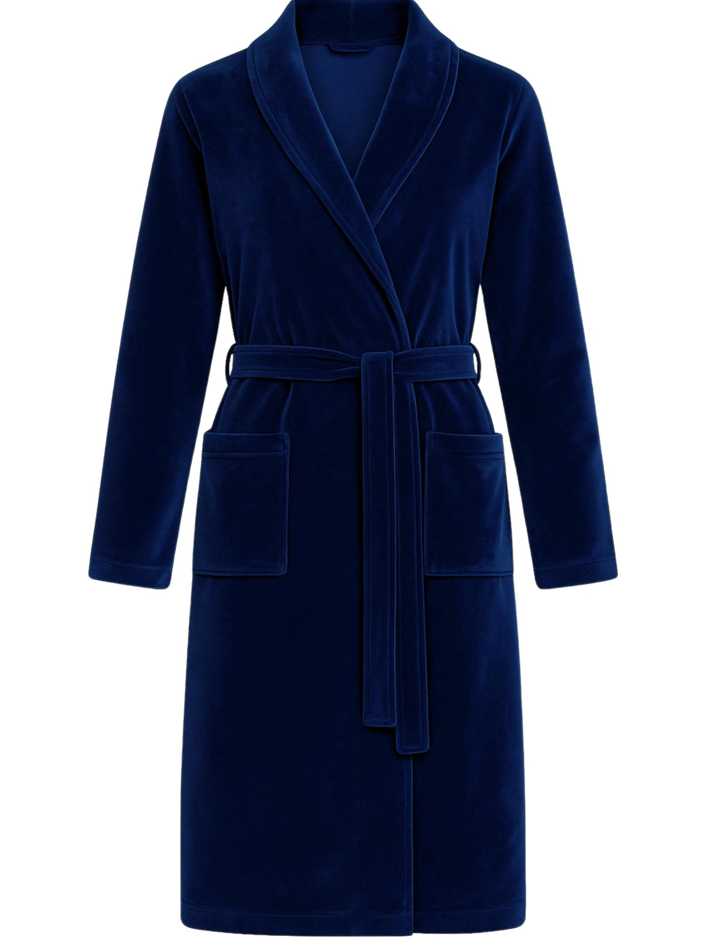 Vivisence Bademantel lang '5022'‌ in Blau