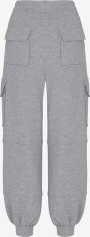 NOCTURNE Loosefit Hose in Grau