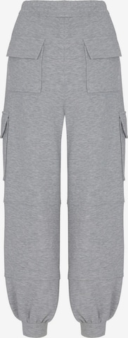 NOCTURNE Loosefit Hose in Grau