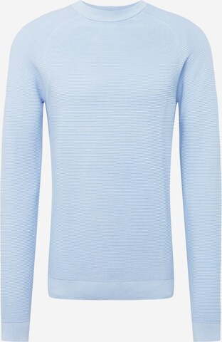 TOM TAILOR DENIM Sweater in Blue: front