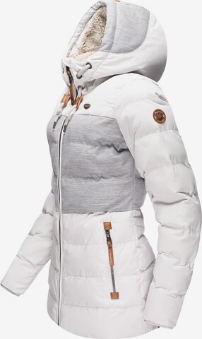 Veste d’hiver 'Quantic' Ragwear en blanc