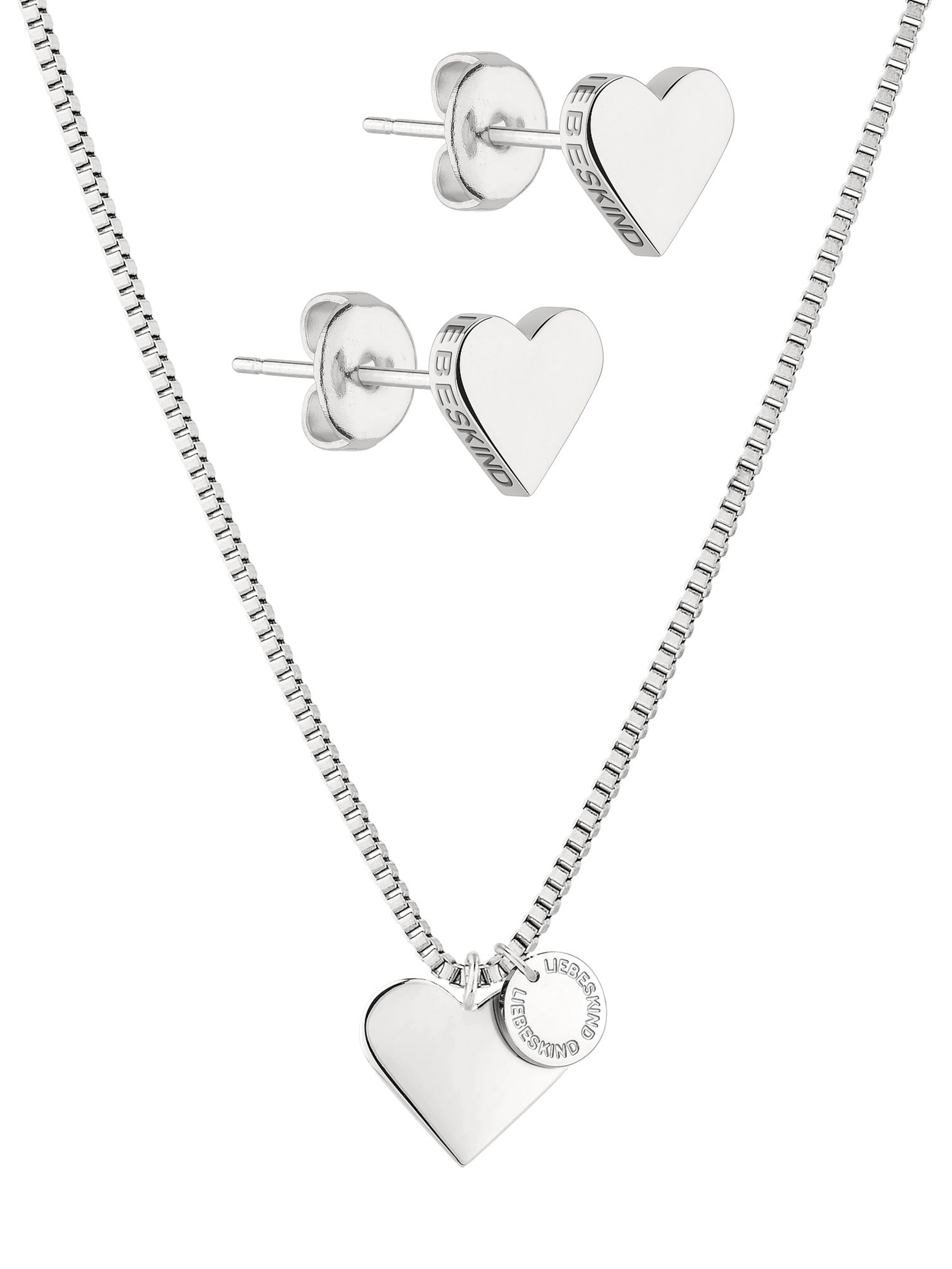 Liebeskind Berlin Sieraden set in Zilver: voorkant