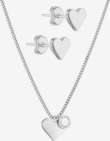 Liebeskind Berlin Jewelry Set in Silver: front