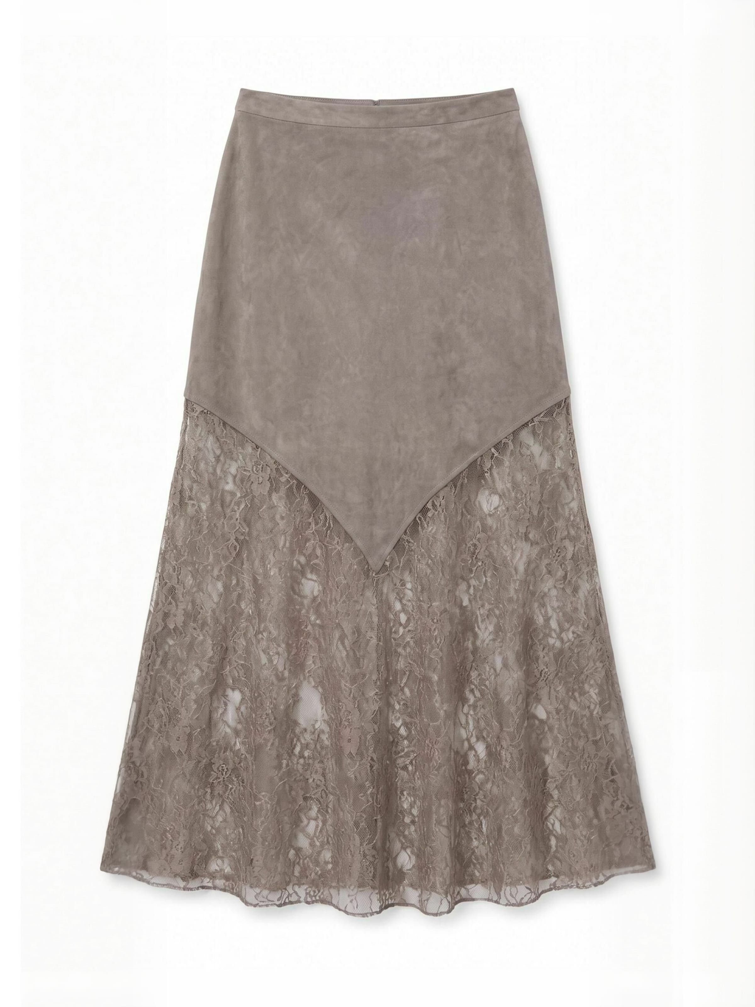 Opal Studio Skirt ' Luna ' in Brown: front