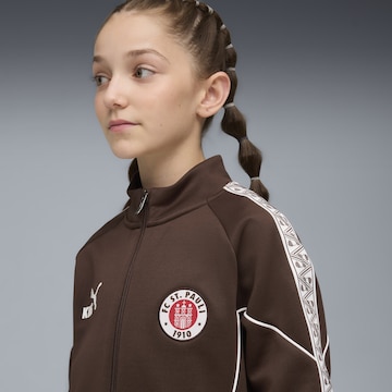 PUMA Jacke 'FC St. Pauli King Anthem' in Braun
