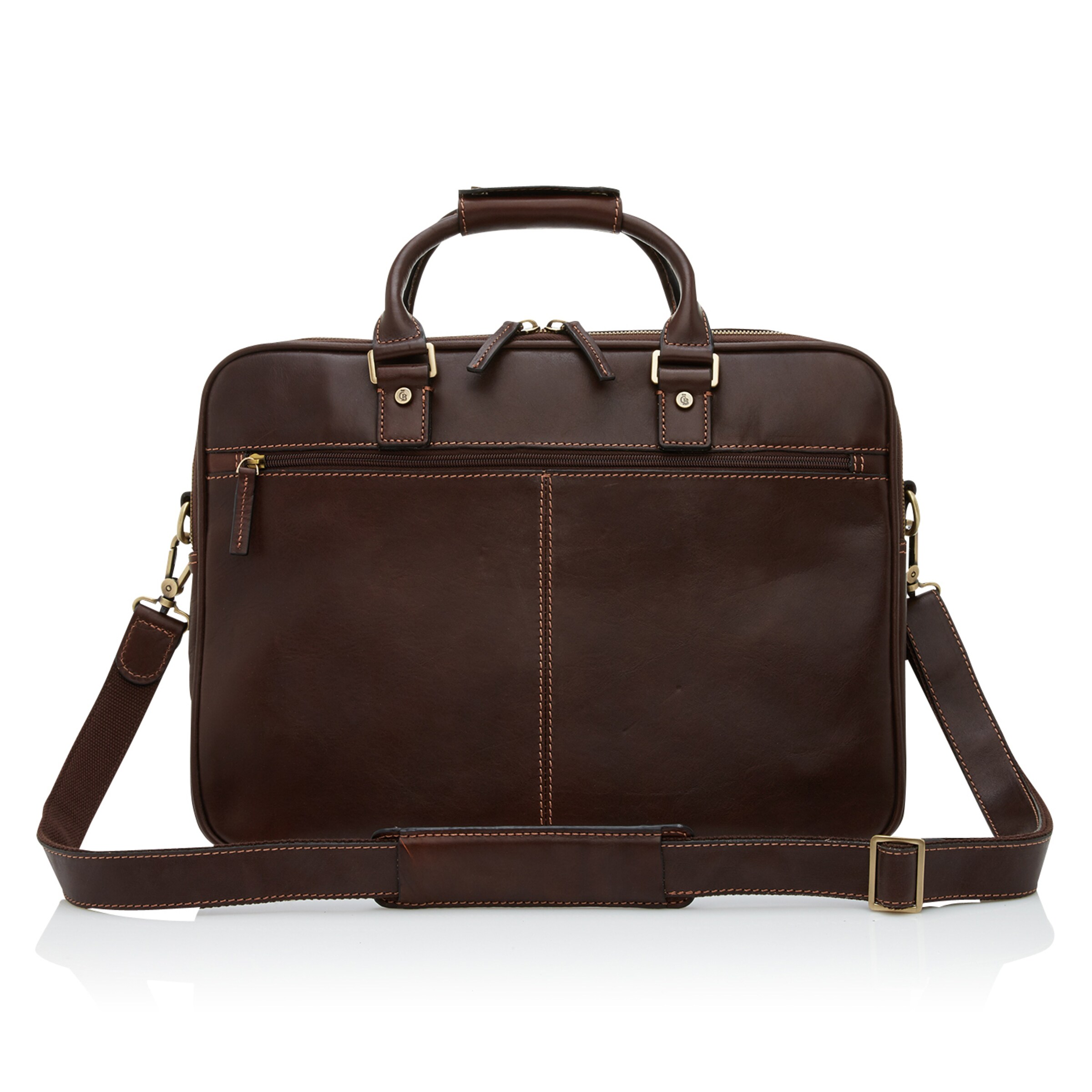 Borsa portadocumenti 'Verona' di Castelijn & Beerens in marrone