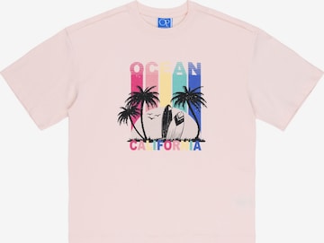 Ocean Pacific Футболка 'Gisborne' в Ярко-розовый: спереди
