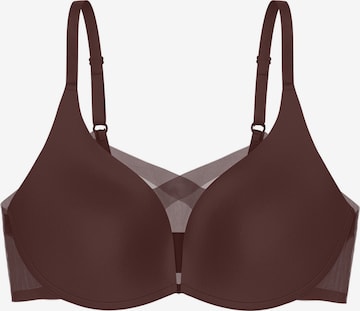 TRIUMPH Bra in Brown: front