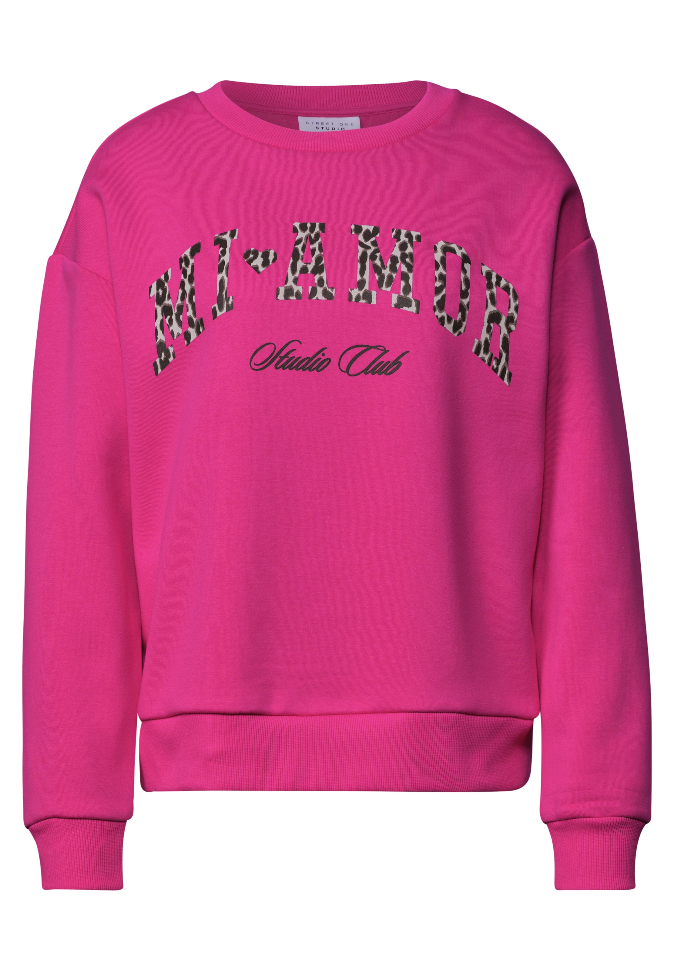 Street One Studio Sweatshirt in Pink: Vorderseite