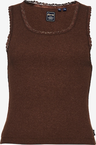 Superdry Top in Brown: front