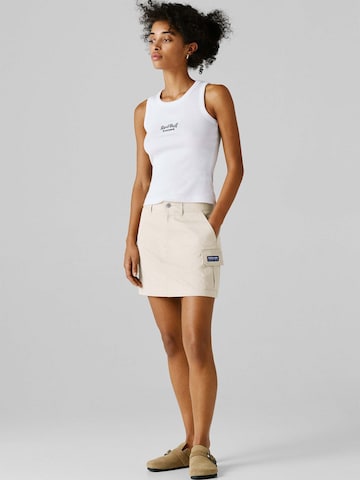 Red Bull Racing x Pepe Jeans Rok in Beige
