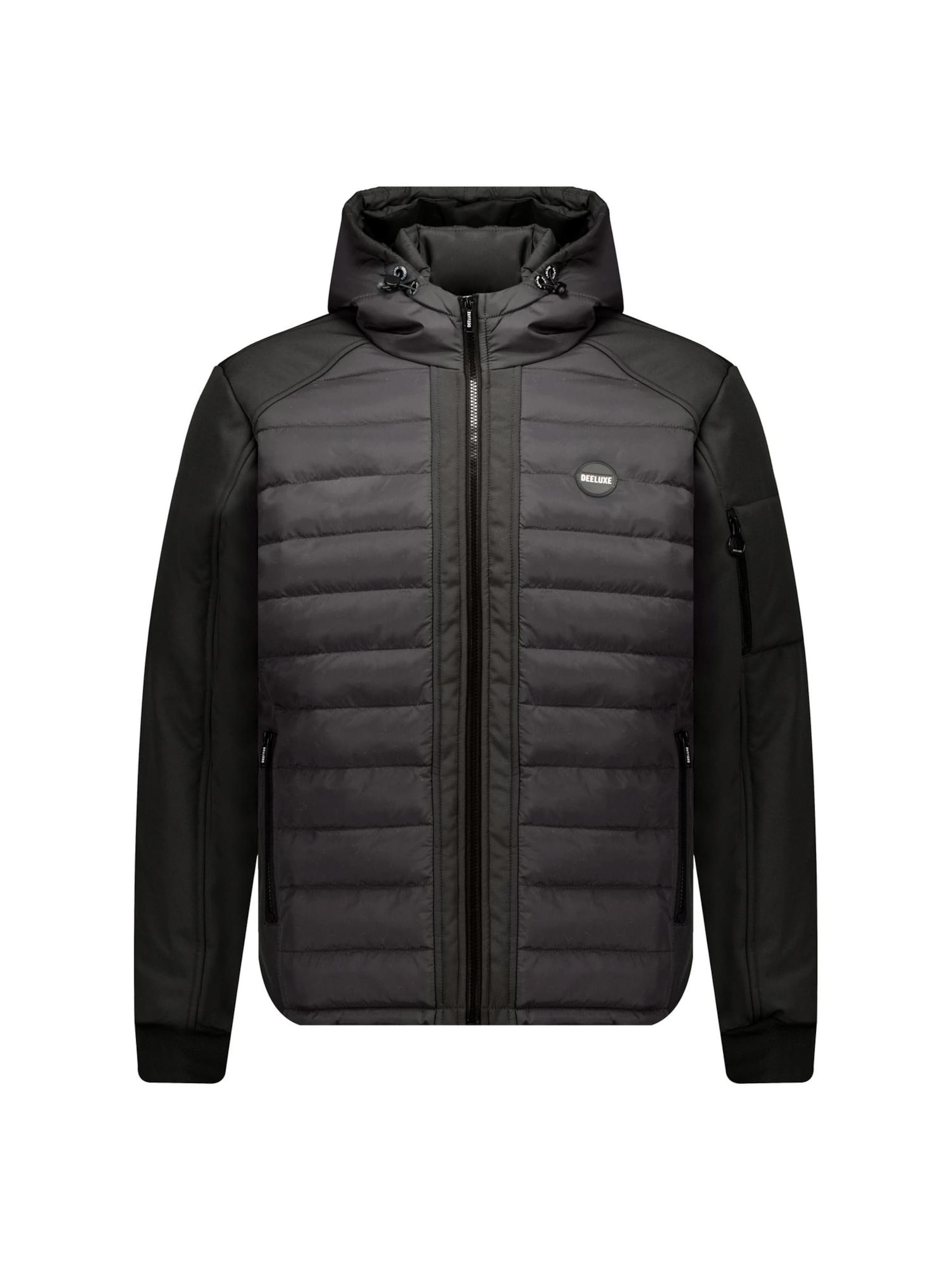 Veste mi-saison 'Sector' Deeluxe en noir : devant