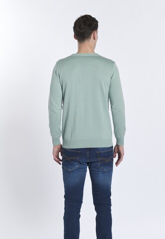 Pullover 'NARCISO' di DENIM CULTURE in verde