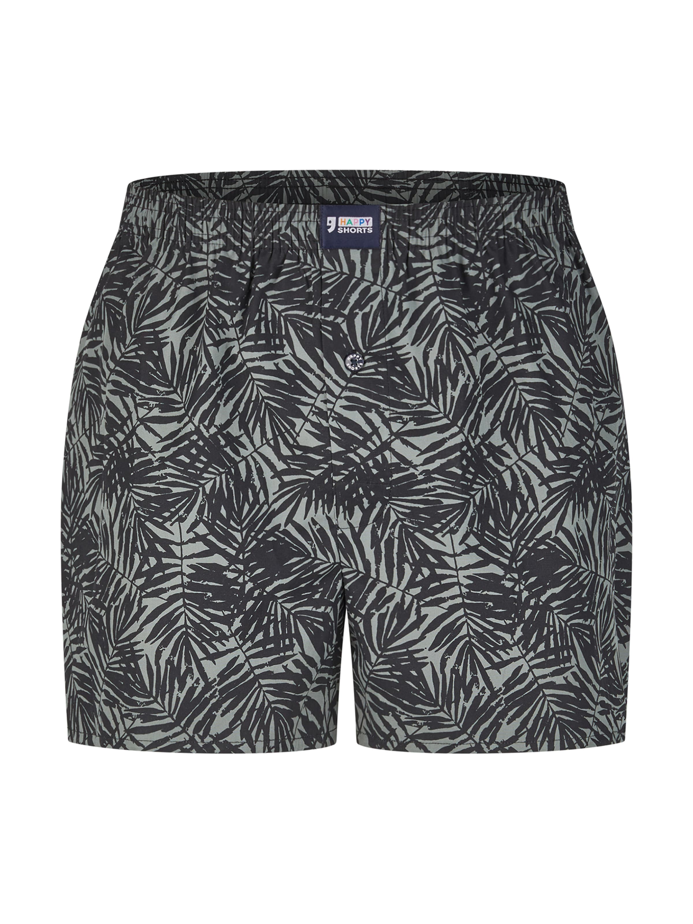 Boxers ' Motiv Mix ' Happy Shorts en bleu