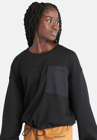 TIMBERLAND Sweatshirt i svart