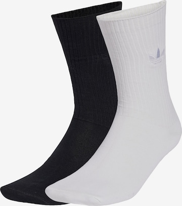 Chaussettes 'Everyday Icons' ADIDAS ORIGINALS en noir : devant