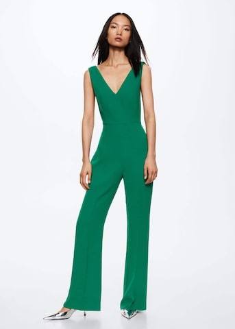 MANGO Jumpsuit 'July' in Green: front