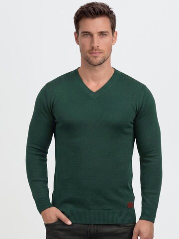 BLEND Pullover 'Lasse' in Grün: Vorderseite