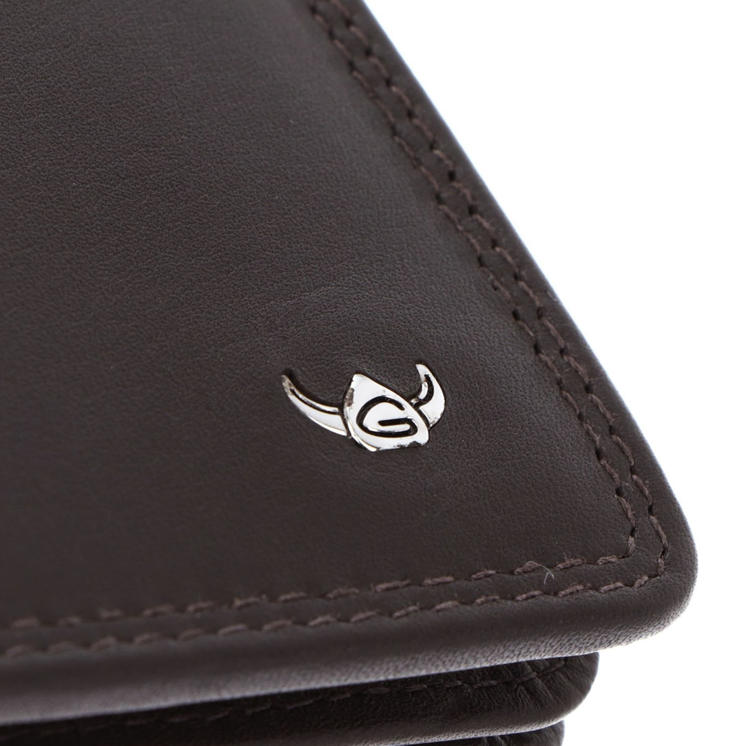 Porte-monnaies 'Polo' GOLDEN HEAD en marron