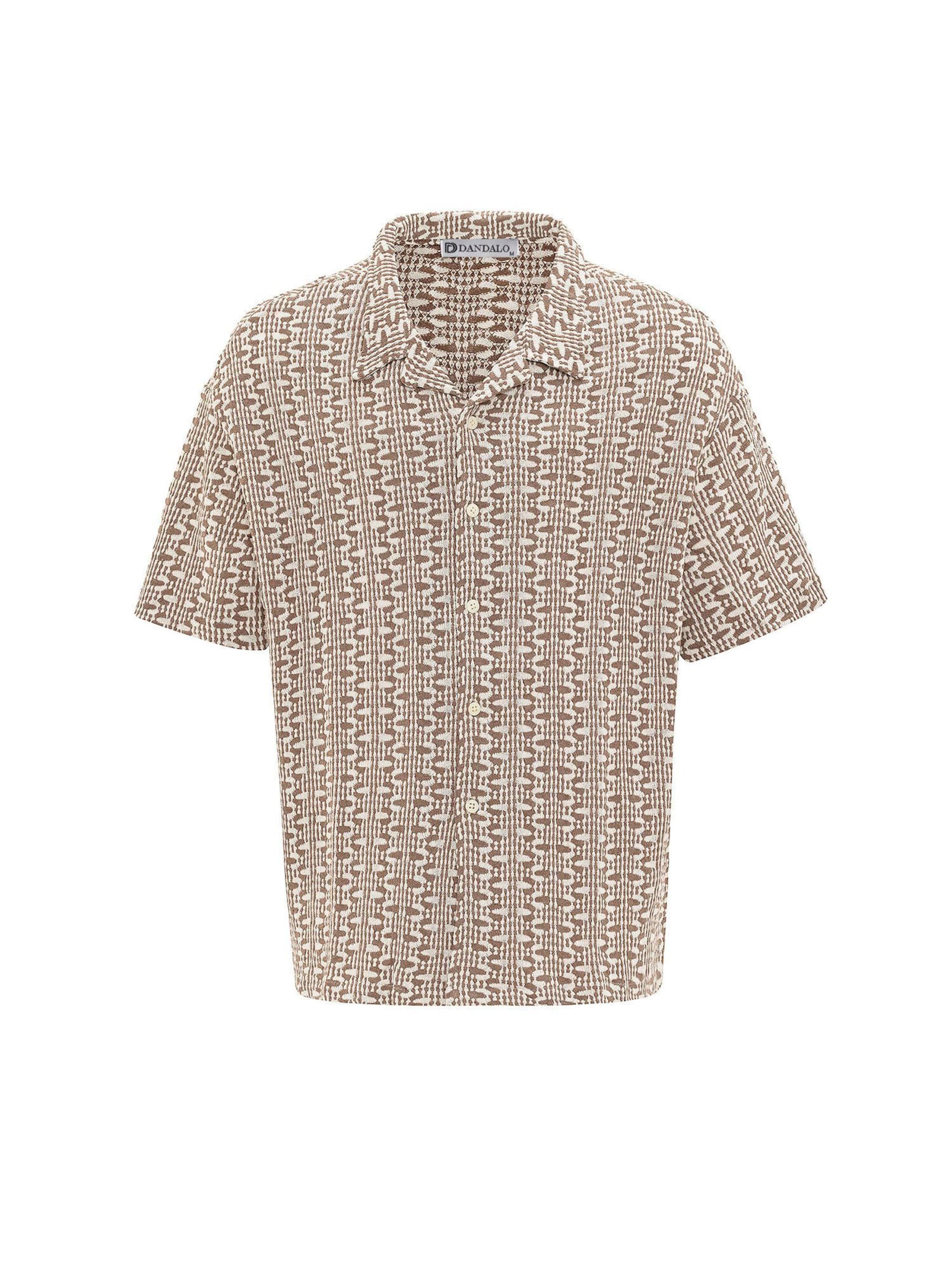 Dandalo Тениска в кафяво: отпред
