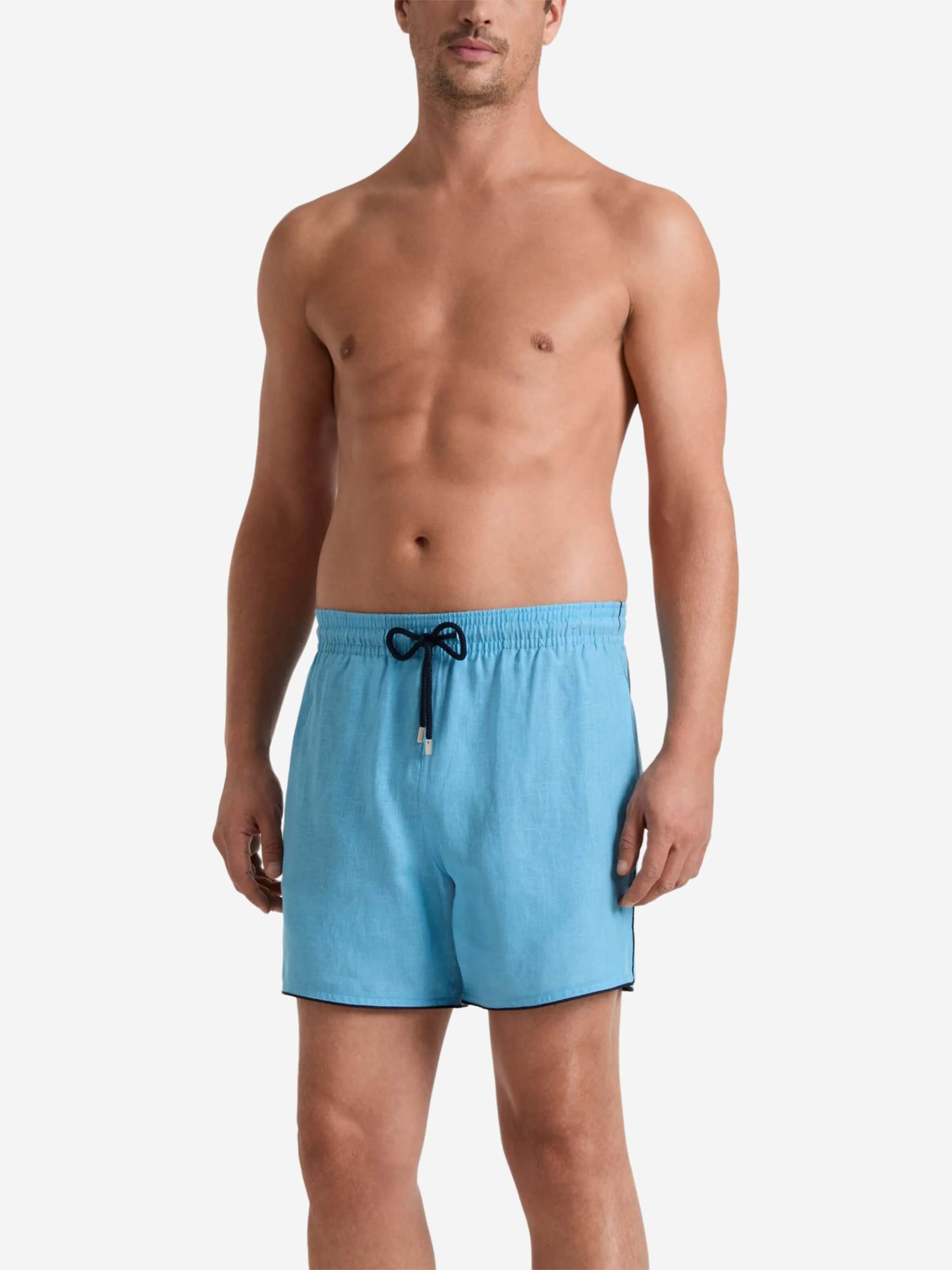 Vilebrequin Badeshorts‌‌‌‌‌ in Blau: Vorderseite