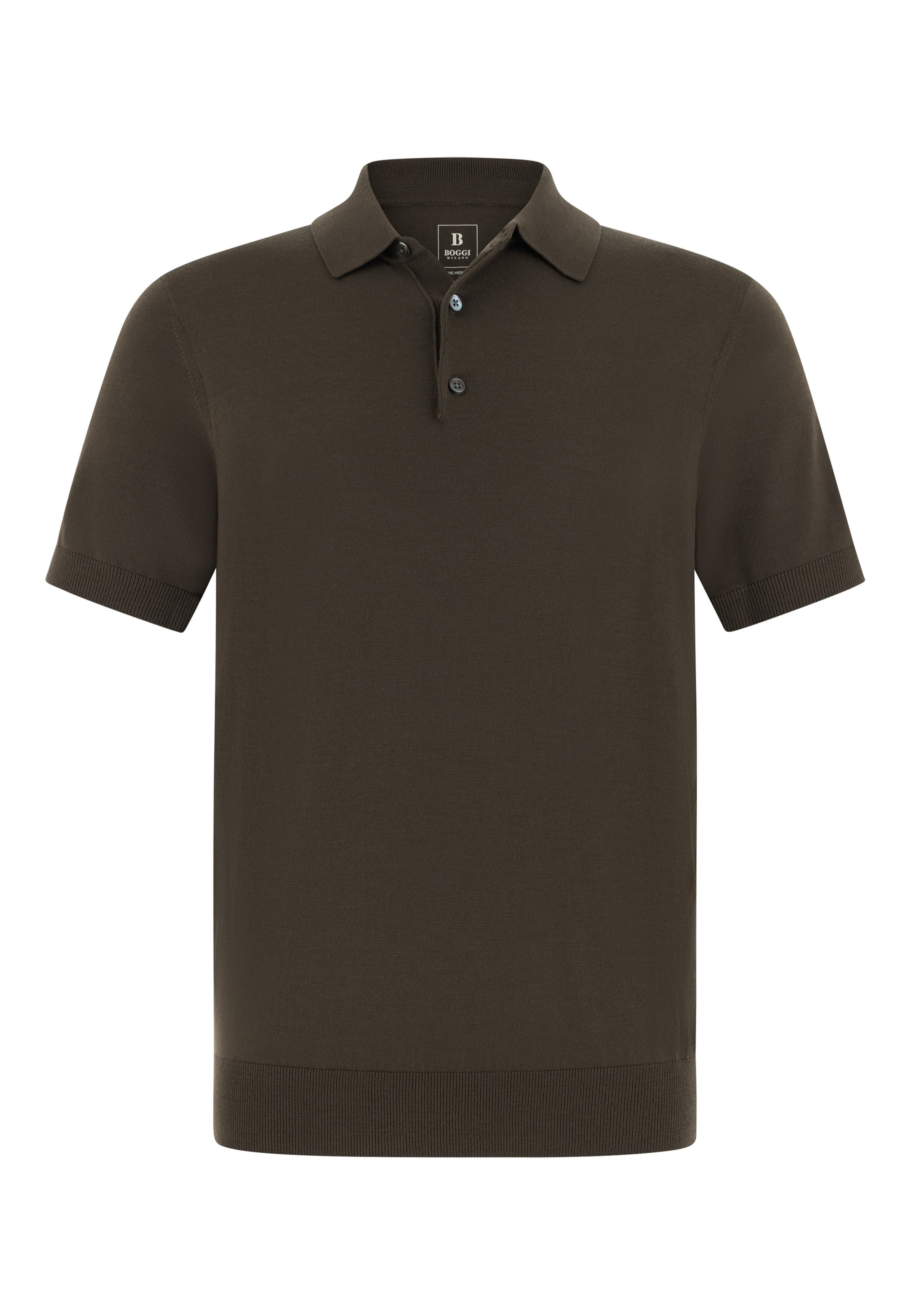 T-Shirt Boggi Milano en marron : devant
