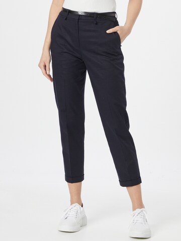 s.Oliver BLACK LABEL Regular Chino trousers in Blue: front