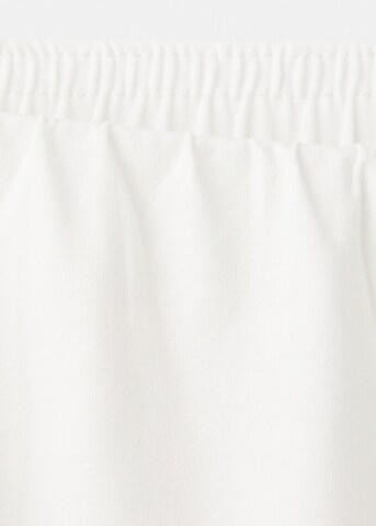 MANGO Pyjamahose 'Kiki' in Weiß