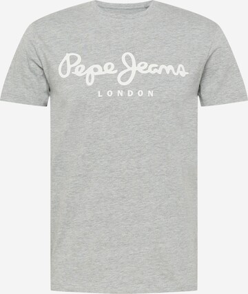 T-Shirt Pepe Jeans en gris : devant