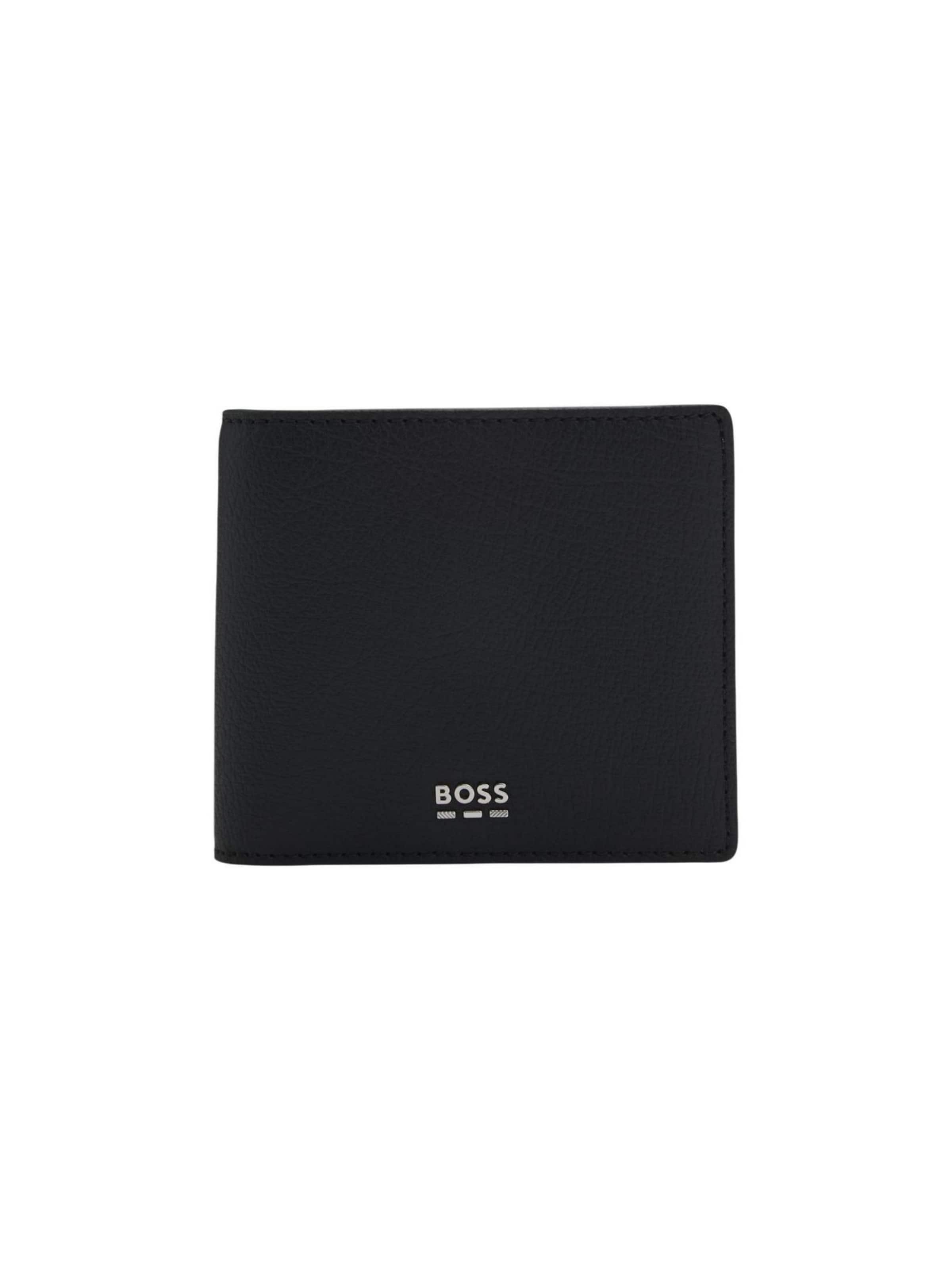 Portamonete 'Lewys_8cc 10279848 50563639' di BOSS in nero: frontale