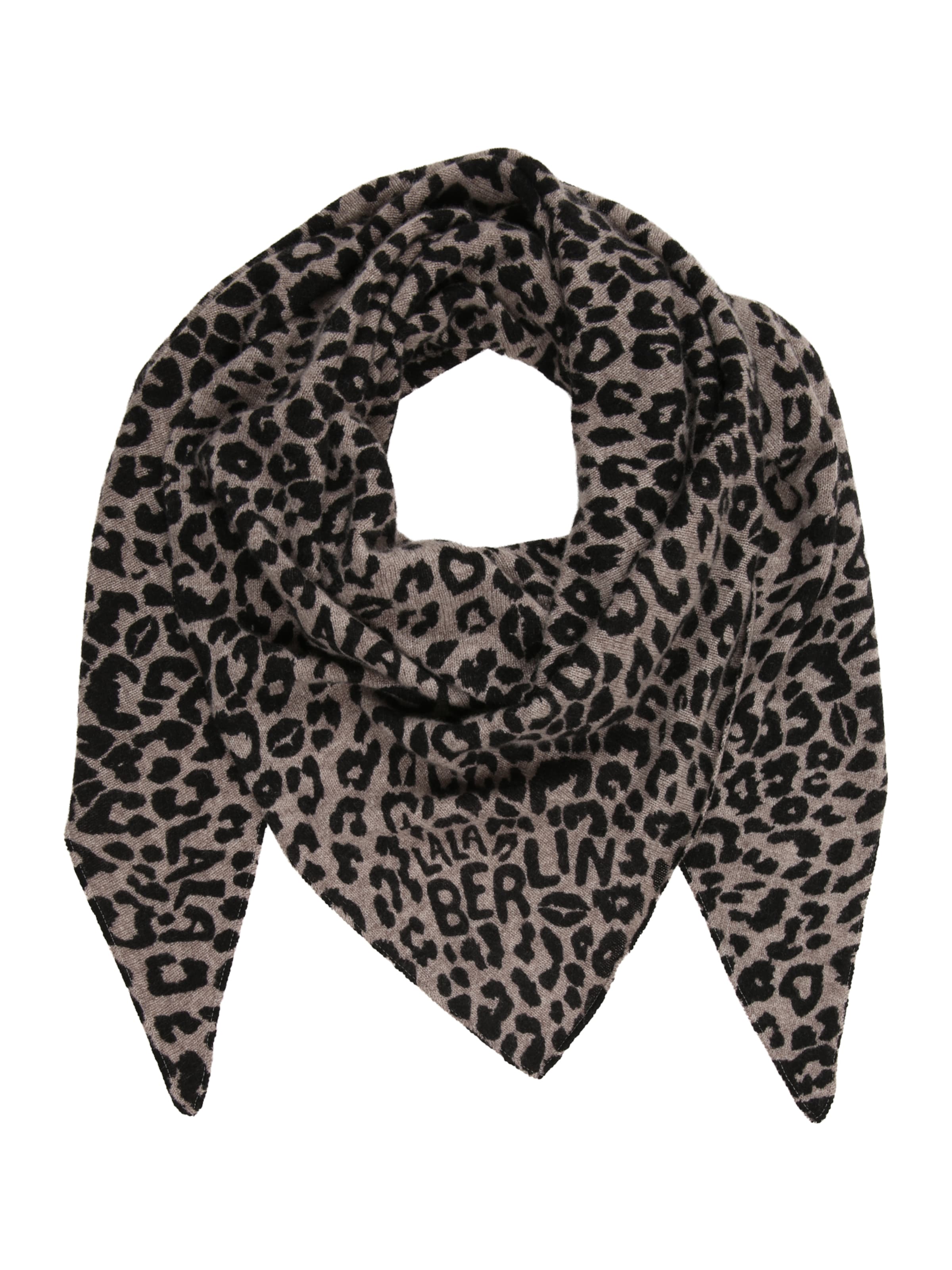 Foulard Lala Berlin en noir : devant