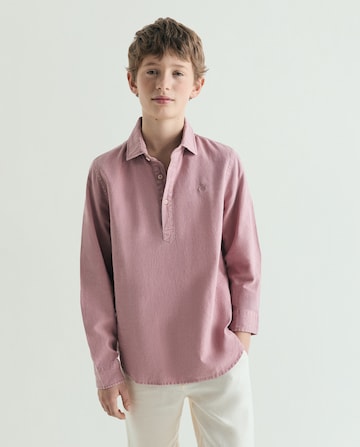 Scalpers Regular fit Button Up Shirt ' ' in Red: front