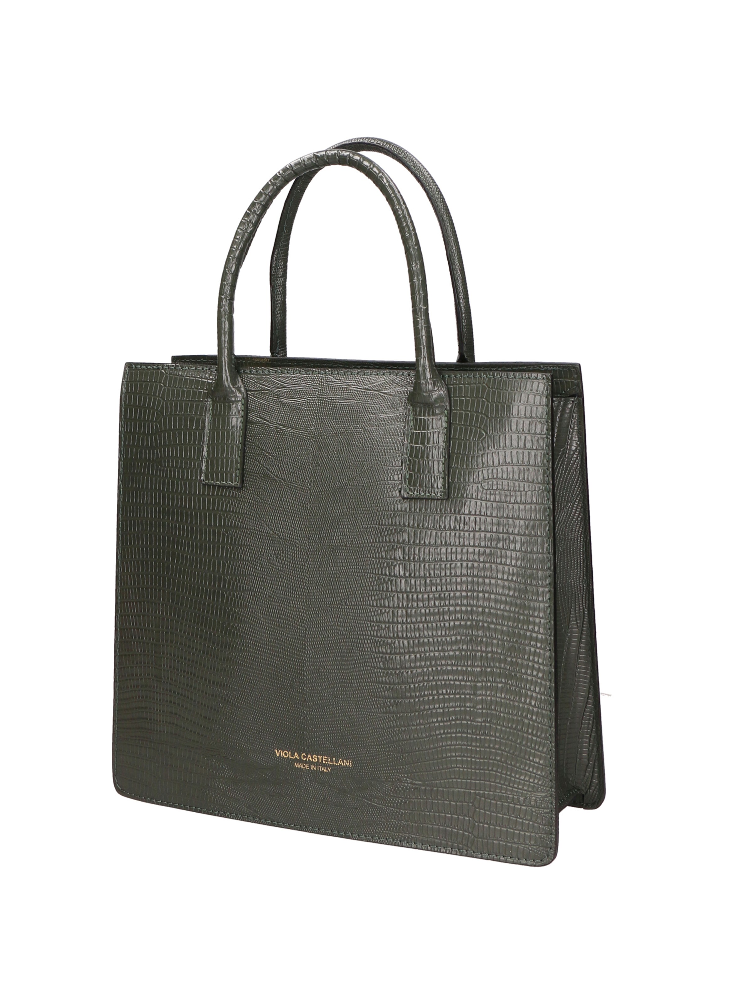 Viola Castellani Handtasche in Grün